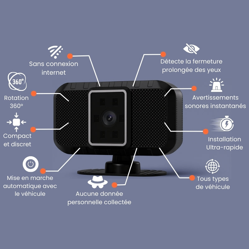 Capteur anti-somnolence au volant